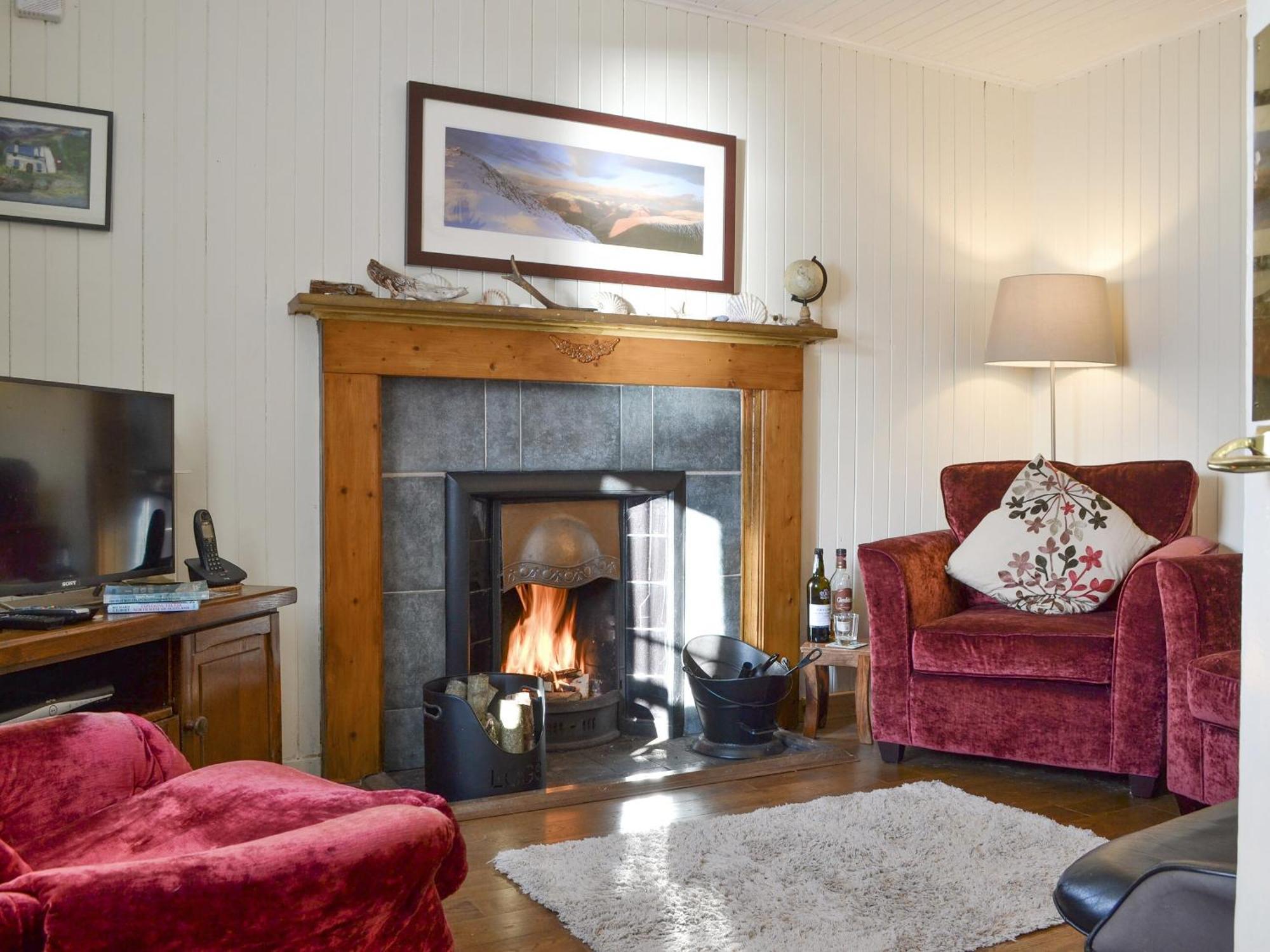 Shore Cottage Arnisdale Bagian luar foto